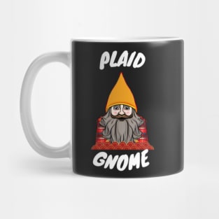 Plaid Gnome Mug